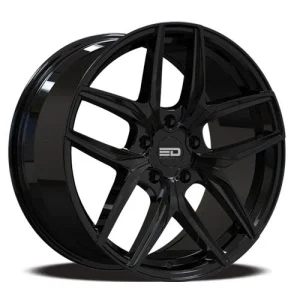 Euro Design – Forza – Black – 20″x11″ 37mm – All weather Wheels – F2011J3774GB